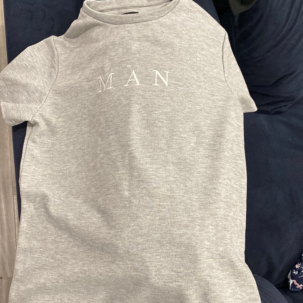 Boohoo man size small shirt